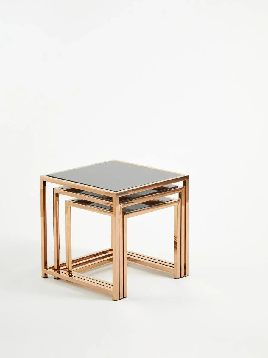Glam Gold Nesting Table Set