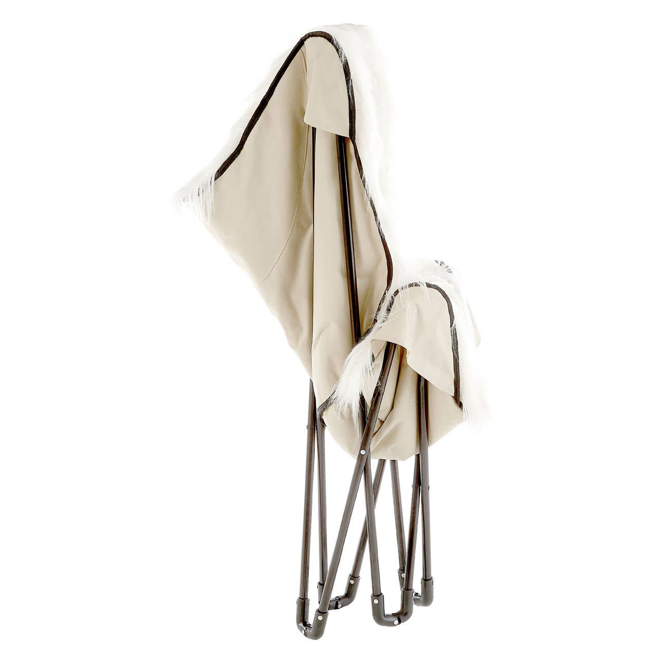 Boho Chic Fur Butterfly Chair