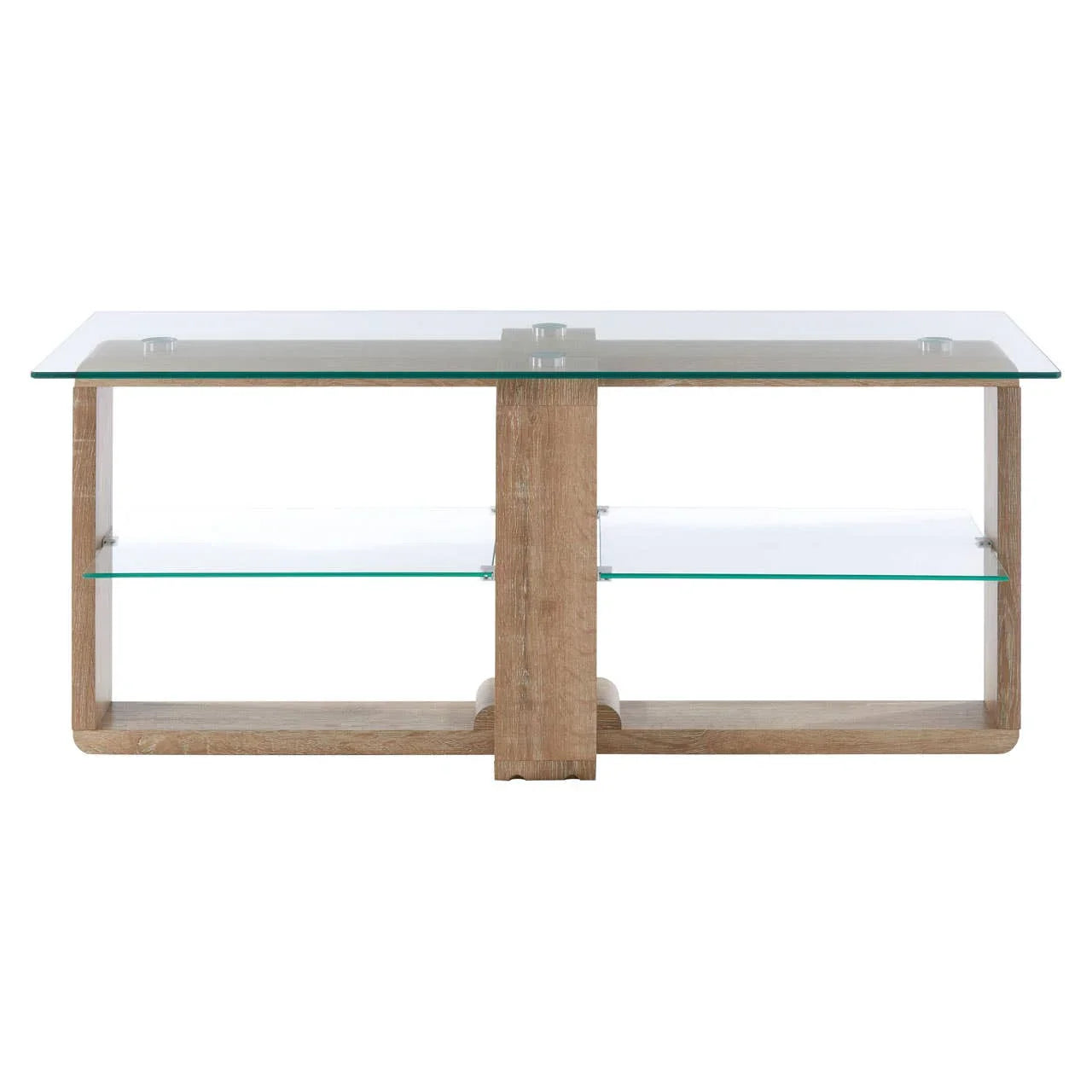 Modern Glass Media Console