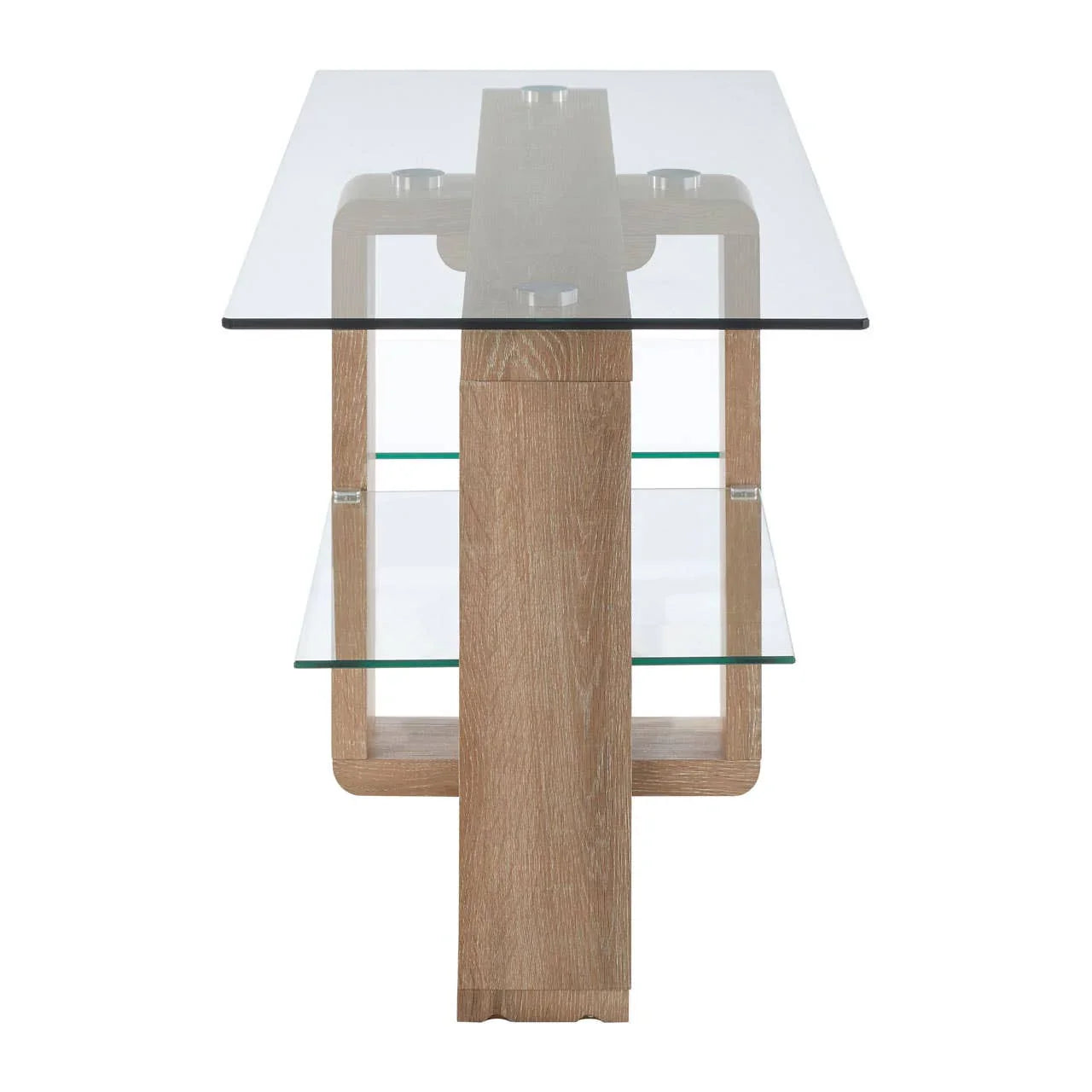 Modern Glass Media Console