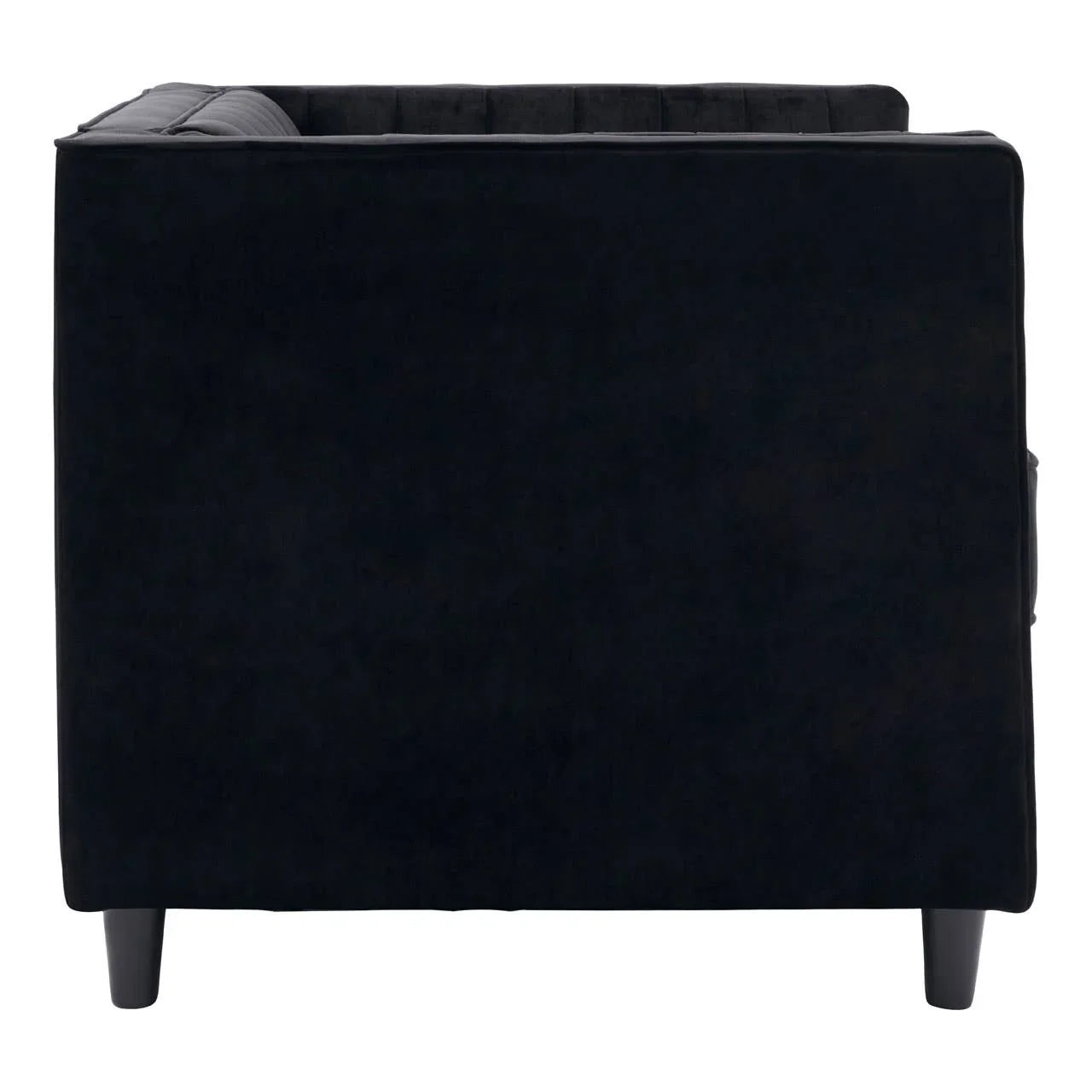 Elegant Pleated Velvet Accent Chair