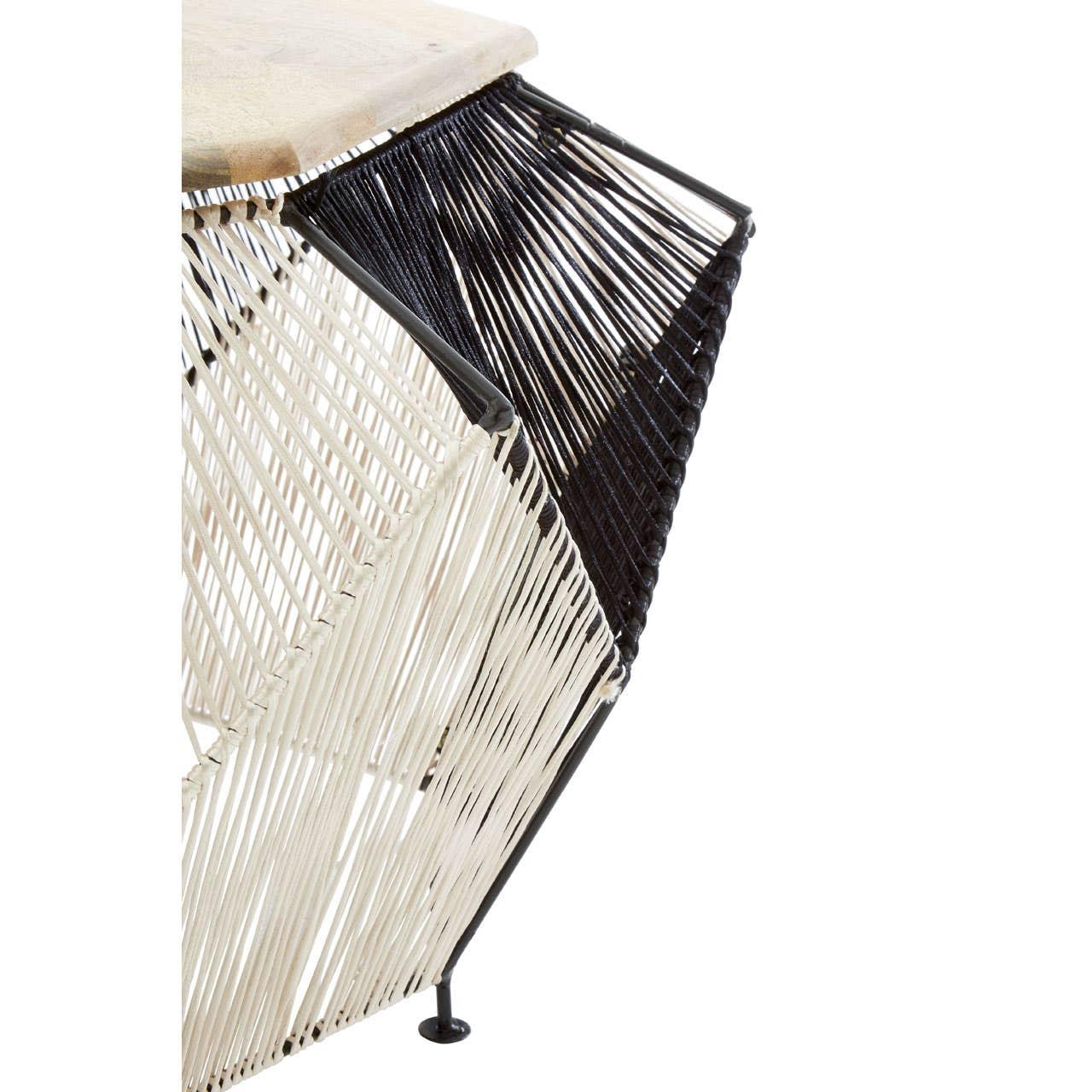 Geometric Cord Coffee Table