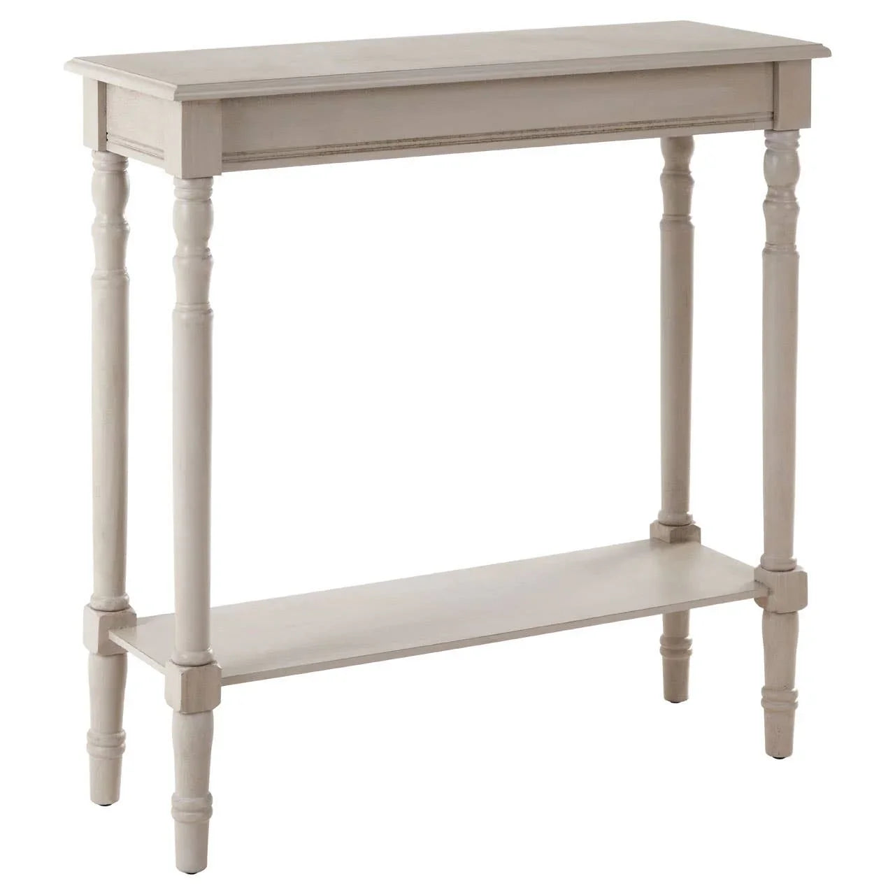 Retro Grey Wood Console Table