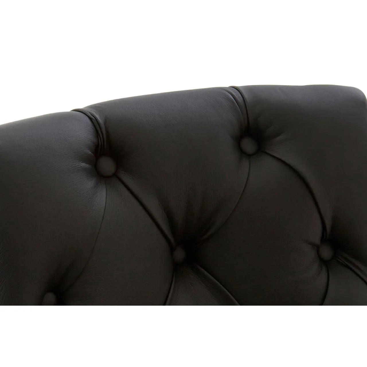 Elegant Button Tufted Bar Chair