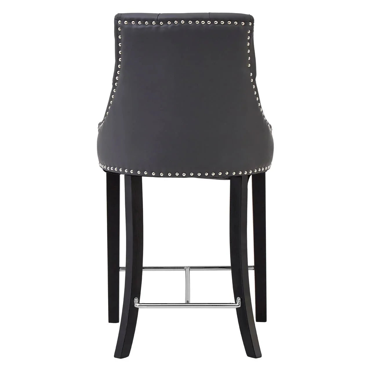 Tufted Grey Dining Chair