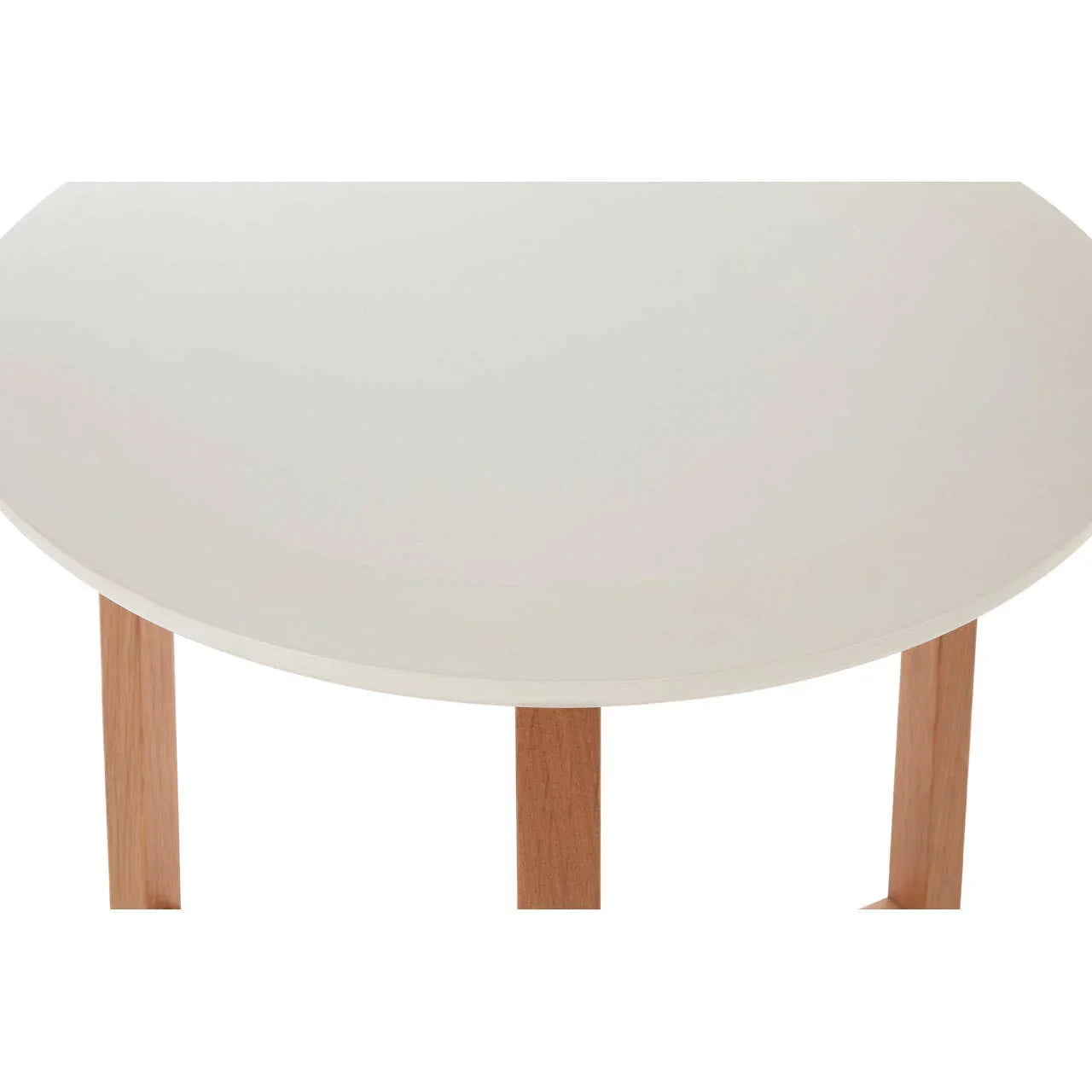 Chic White Wood Side Tables
