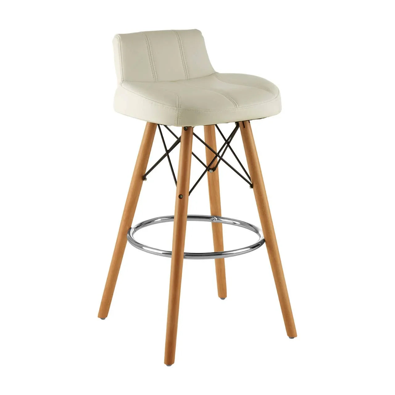 Modern Leather Bar Stool
