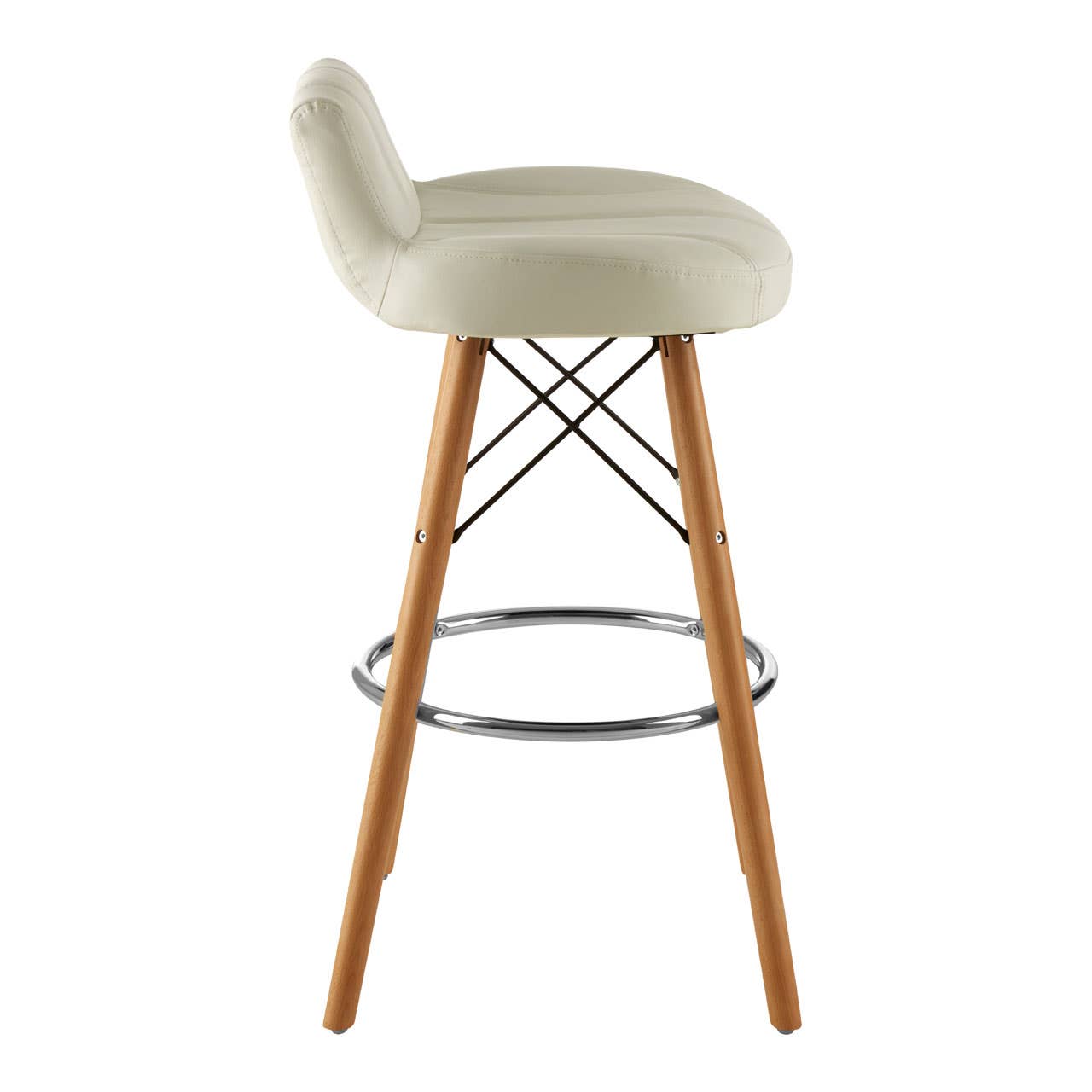 Modern Leather Bar Stool