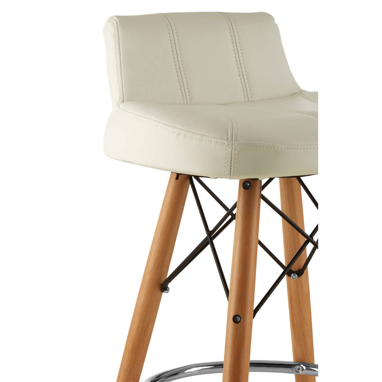 Modern Leather Bar Stool