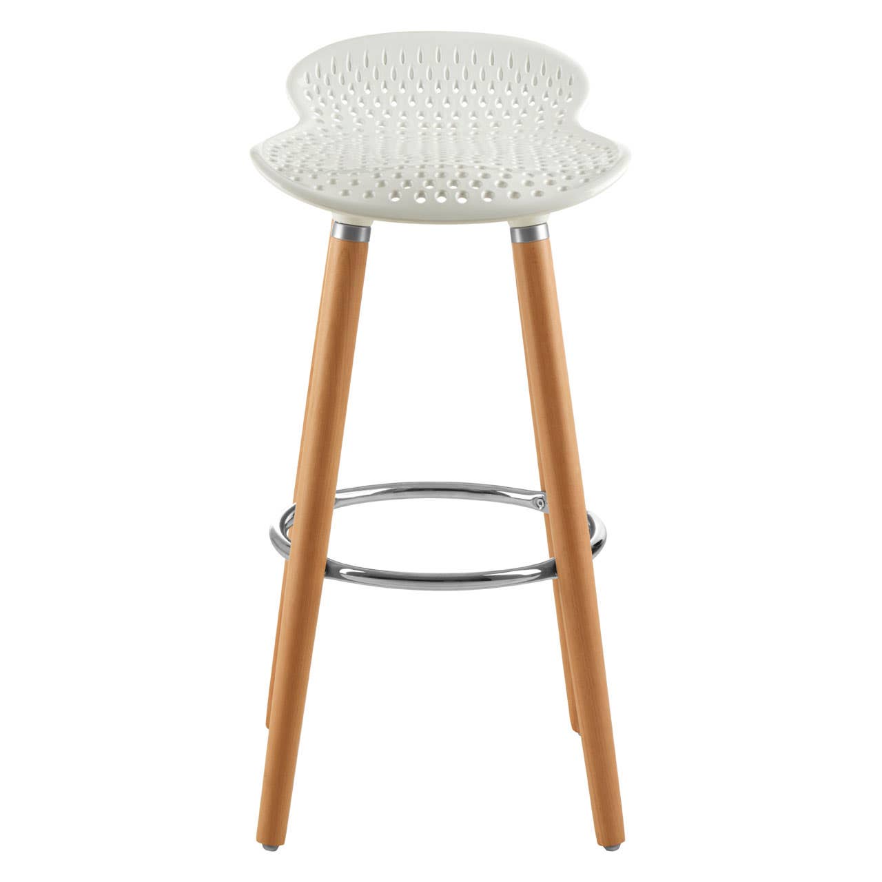 Modern White Bar Stool
