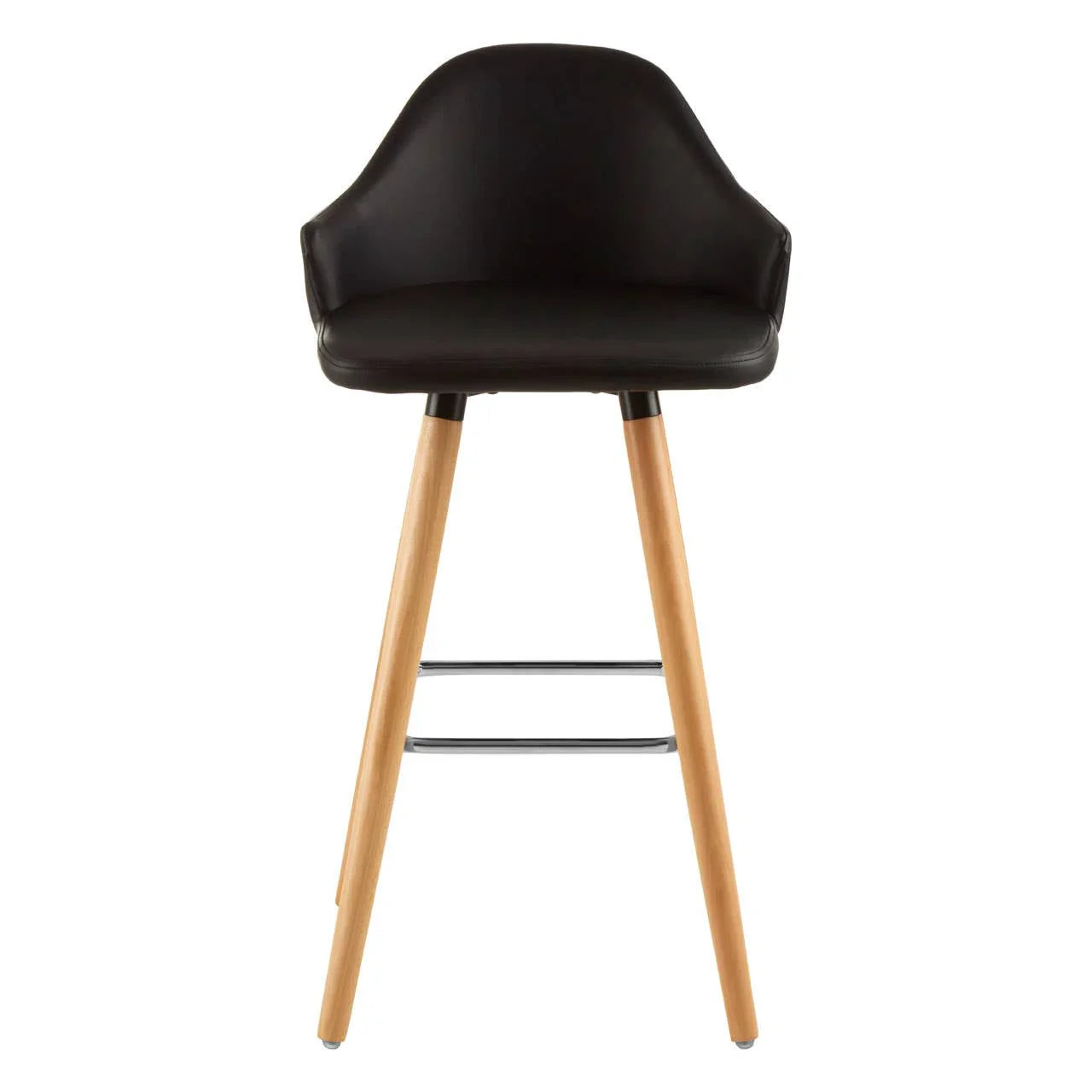 Chic Black Bar Stool