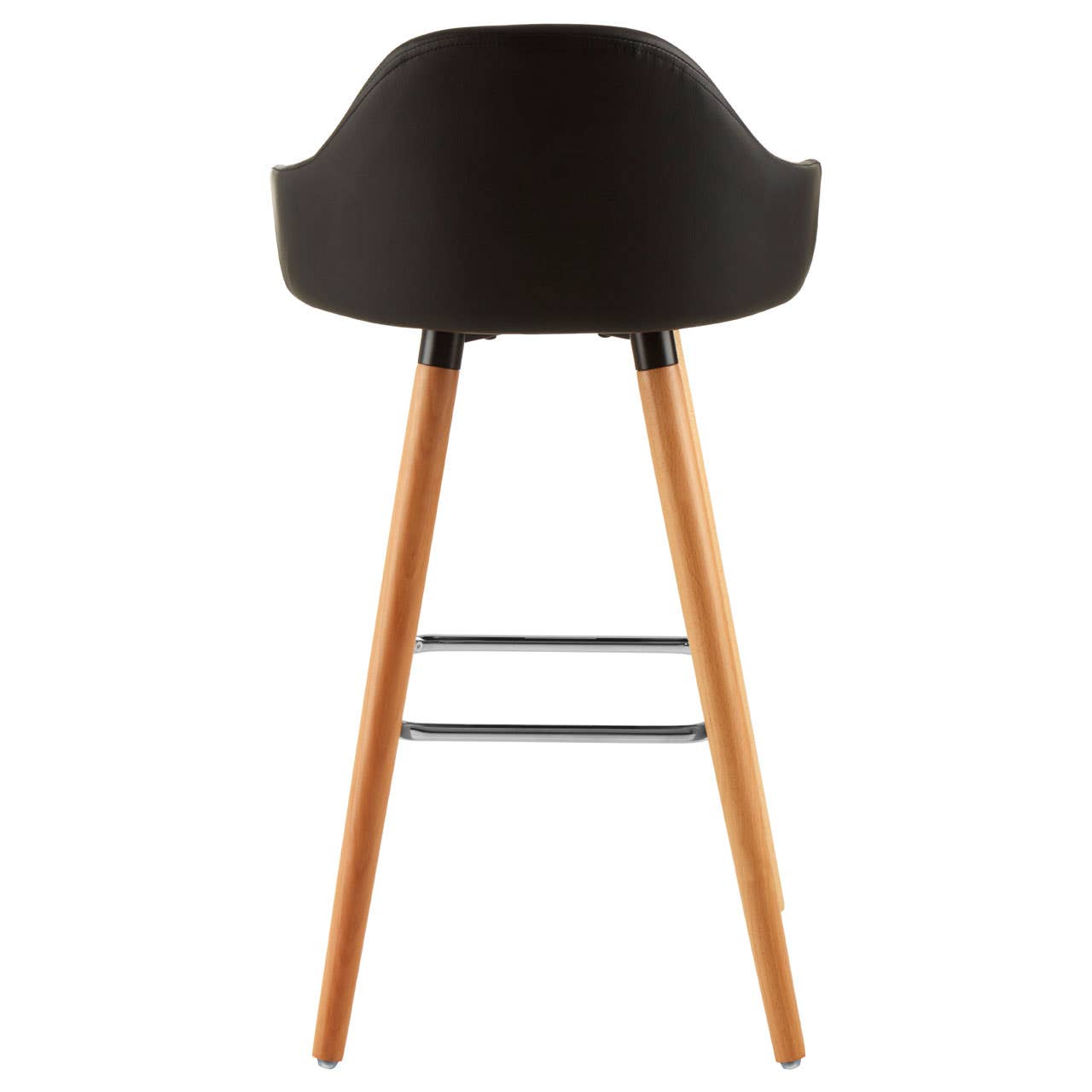 Chic Black Bar Stool