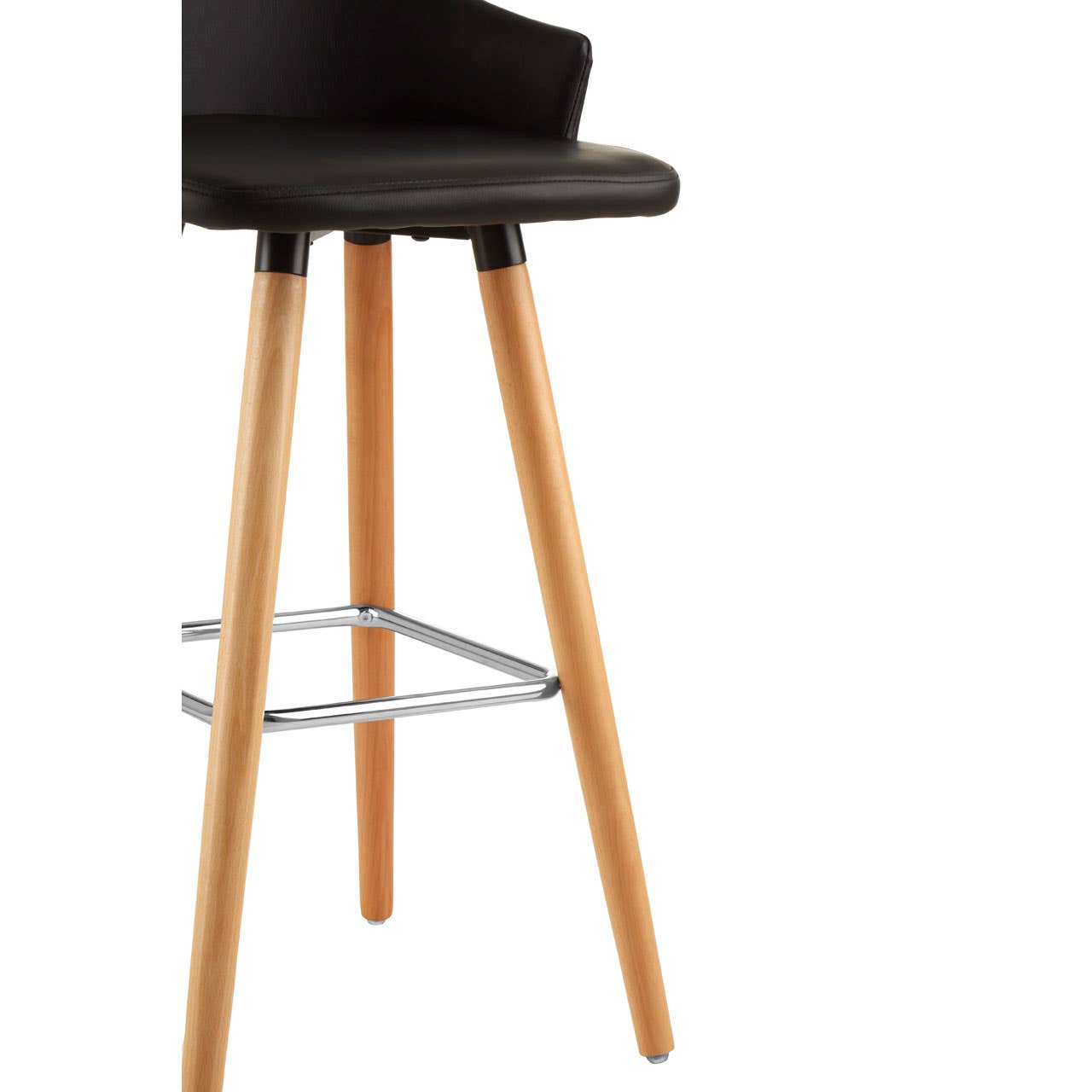 Chic Black Bar Stool