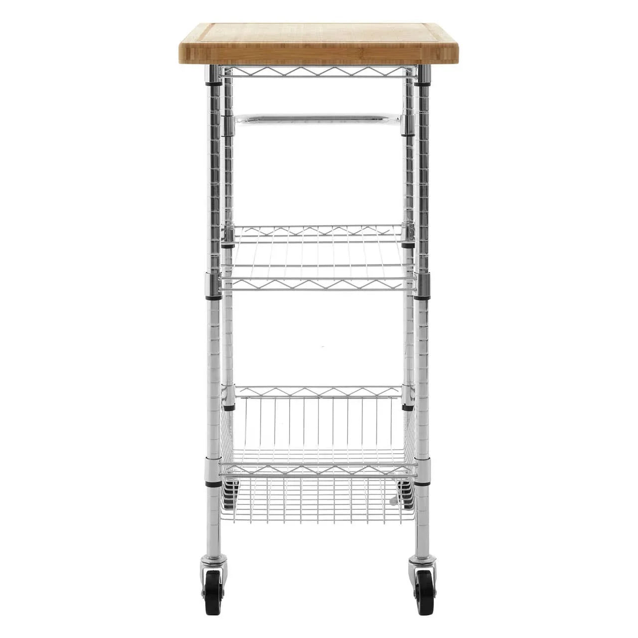 Bamboo Kitchen Storage Cart