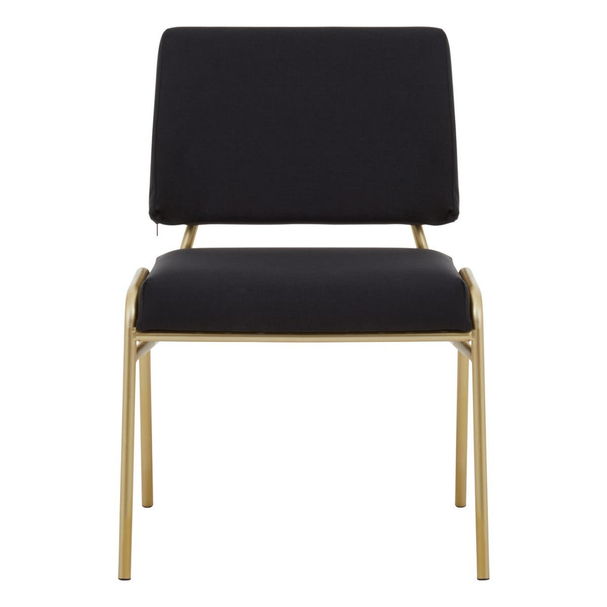 Luxe Black & Gold Chair