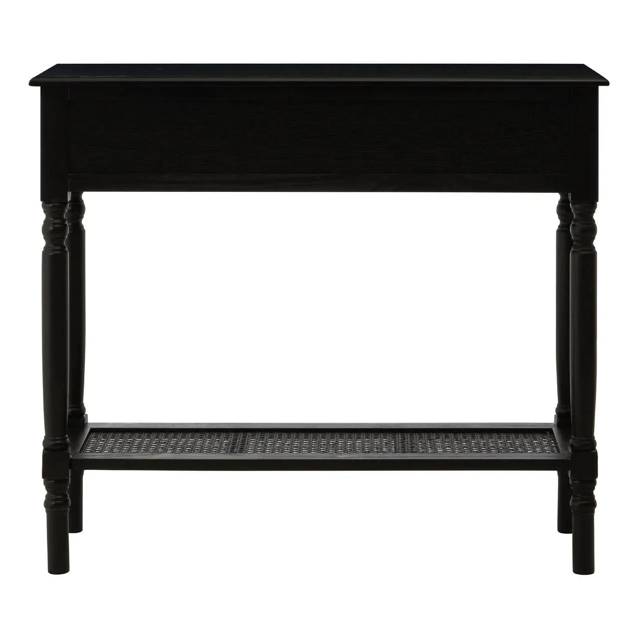 Chic Black Wooden Console Table