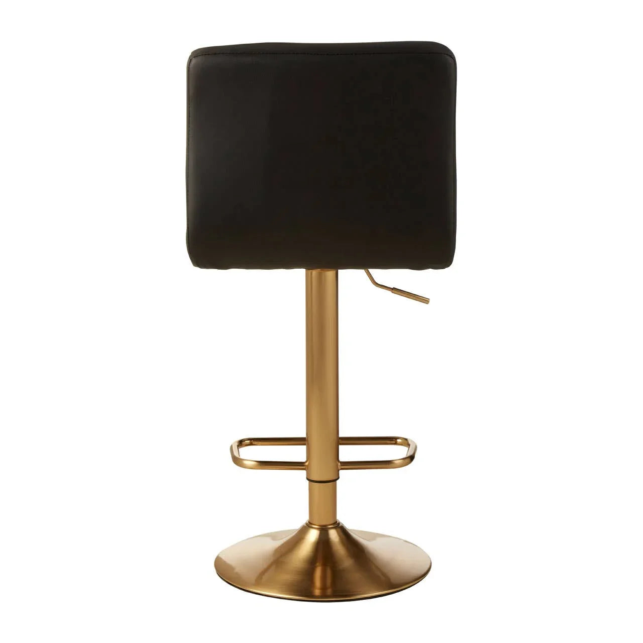 Luxe Black Bar Stool