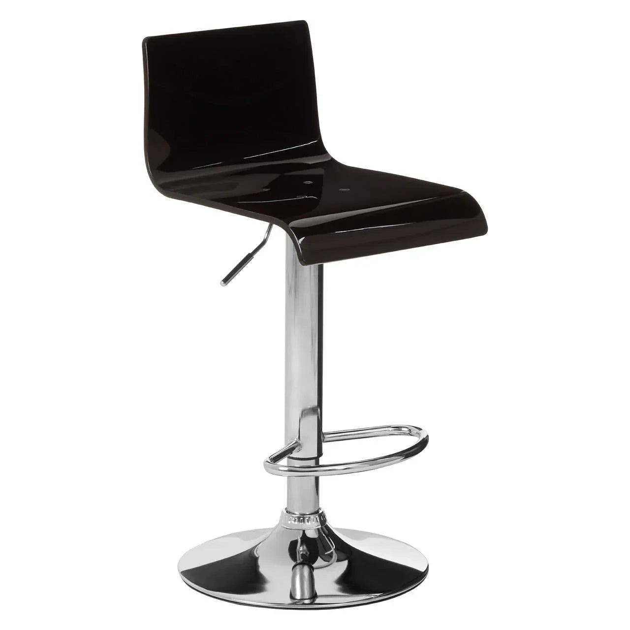 Sleek Adjustable Bar Stool