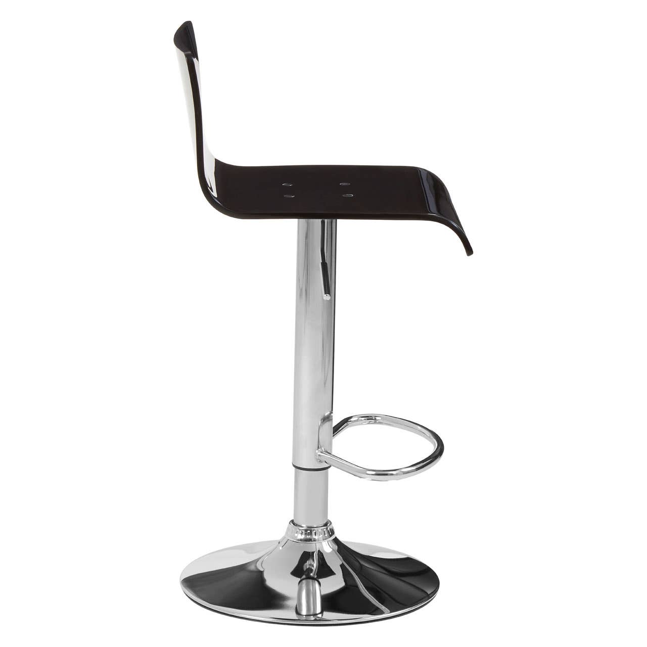 Sleek Adjustable Bar Stool
