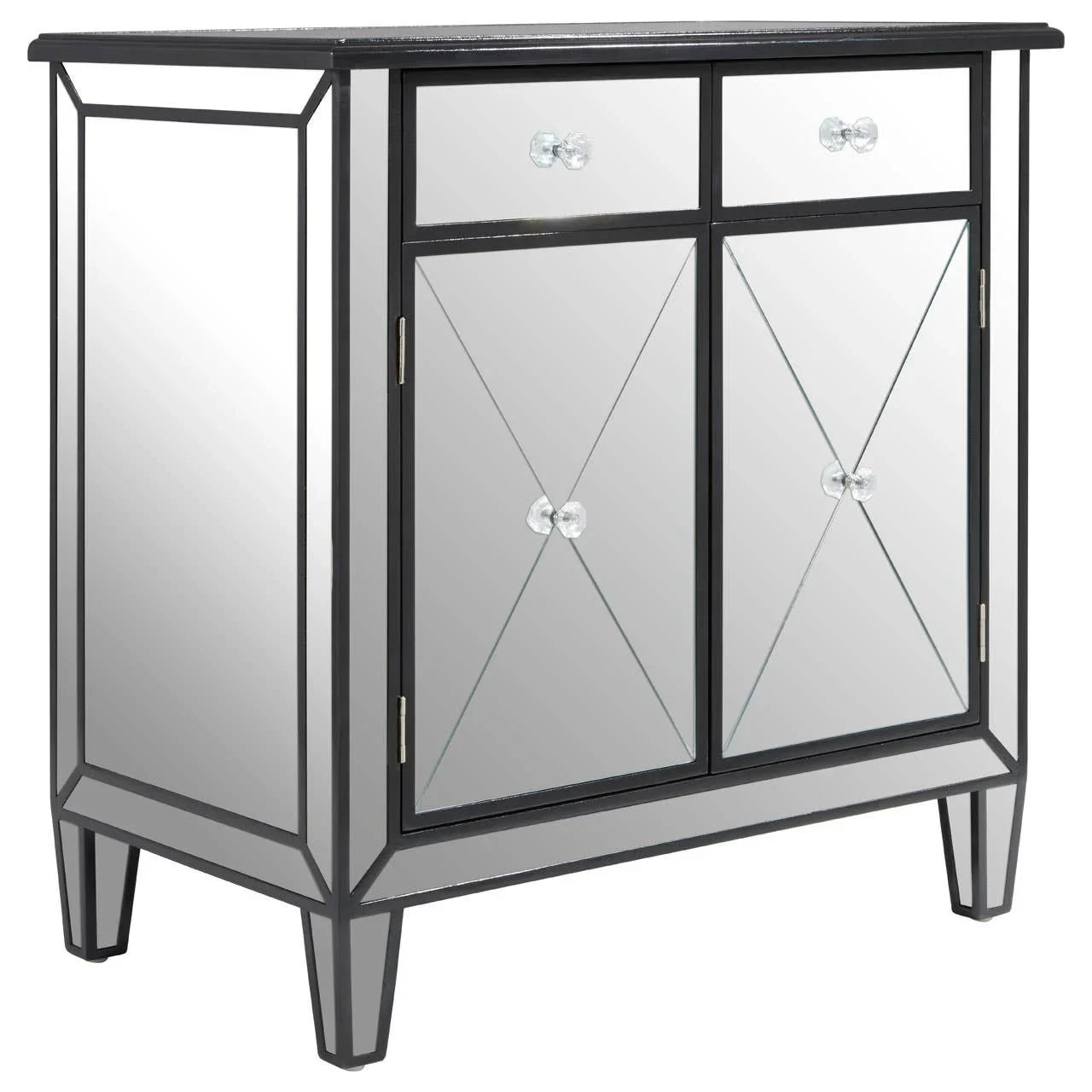 Glamour Glass Sideboard Organize in Style