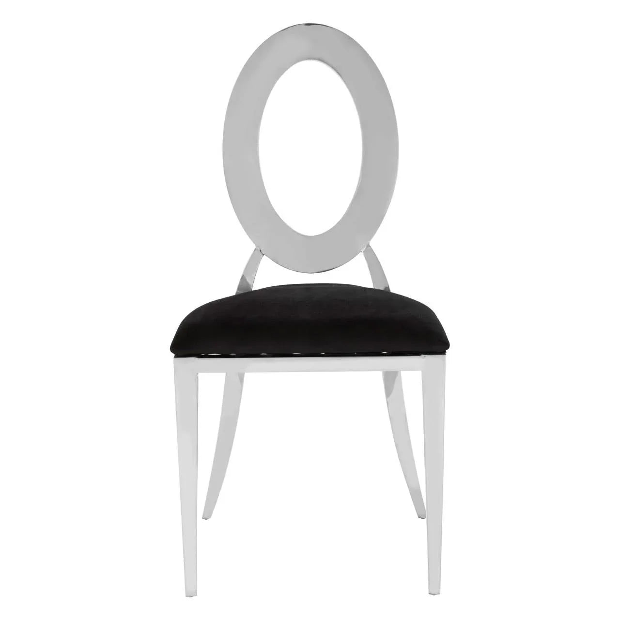 Modern Silver Dining Chair