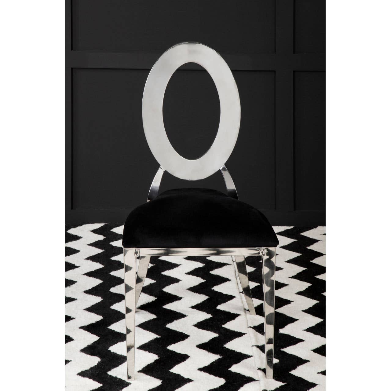 Modern Silver Dining Chair