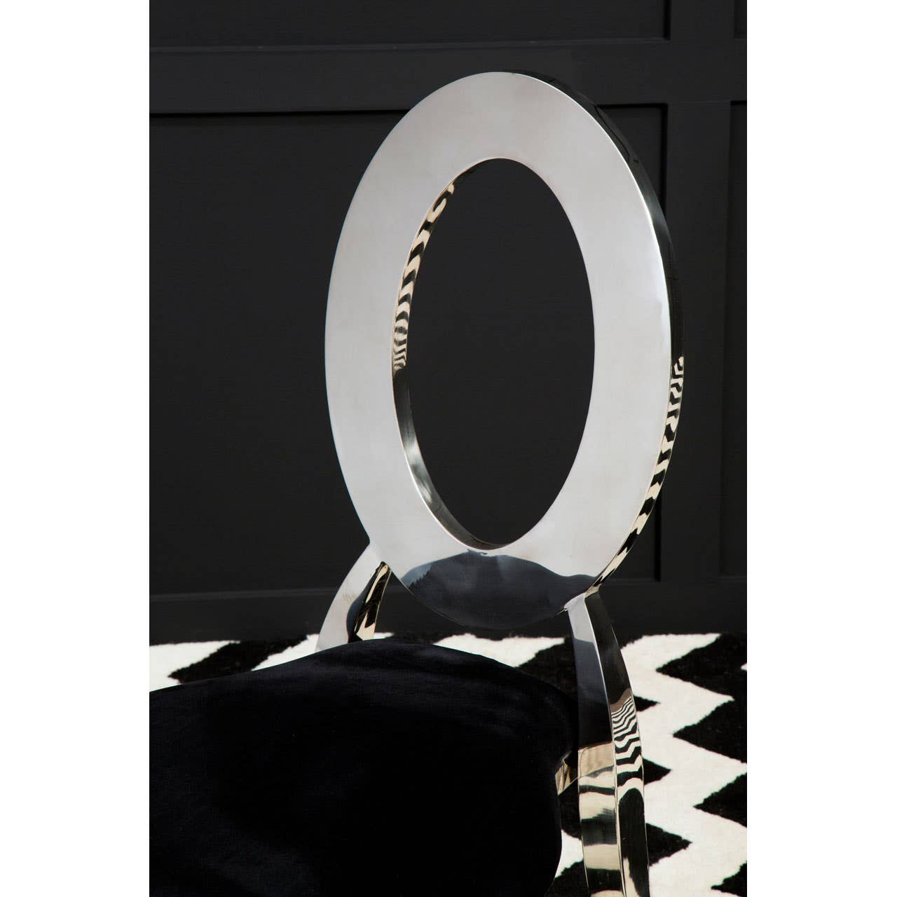 Modern Silver Dining Chair