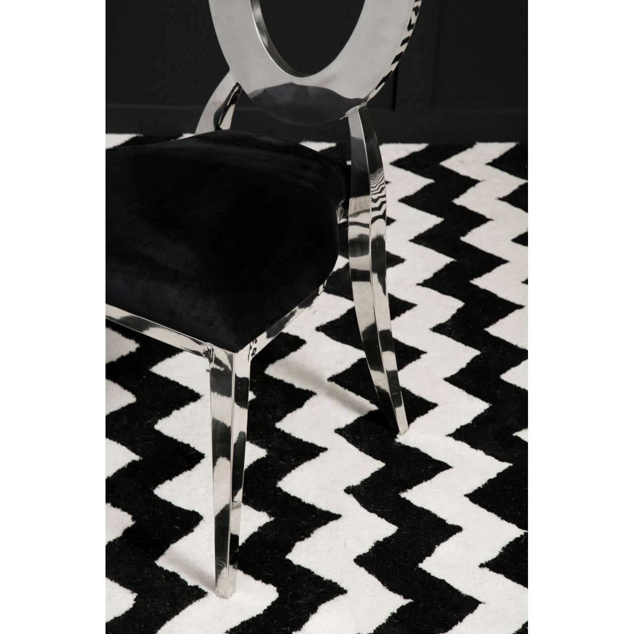 Modern Silver Dining Chair