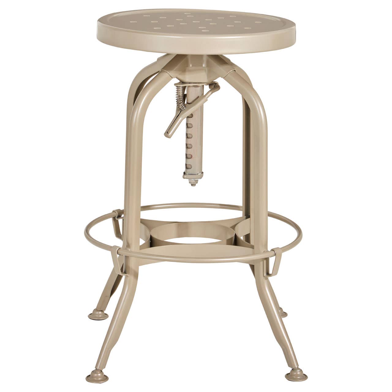 Industrial Chic Steel Stool