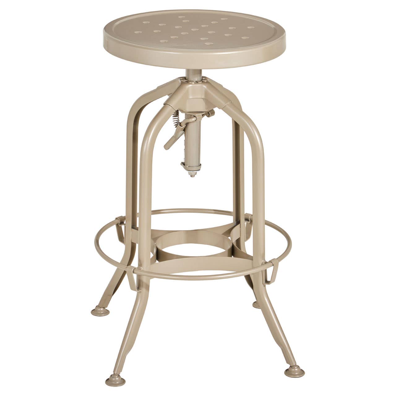 Industrial Chic Steel Stool