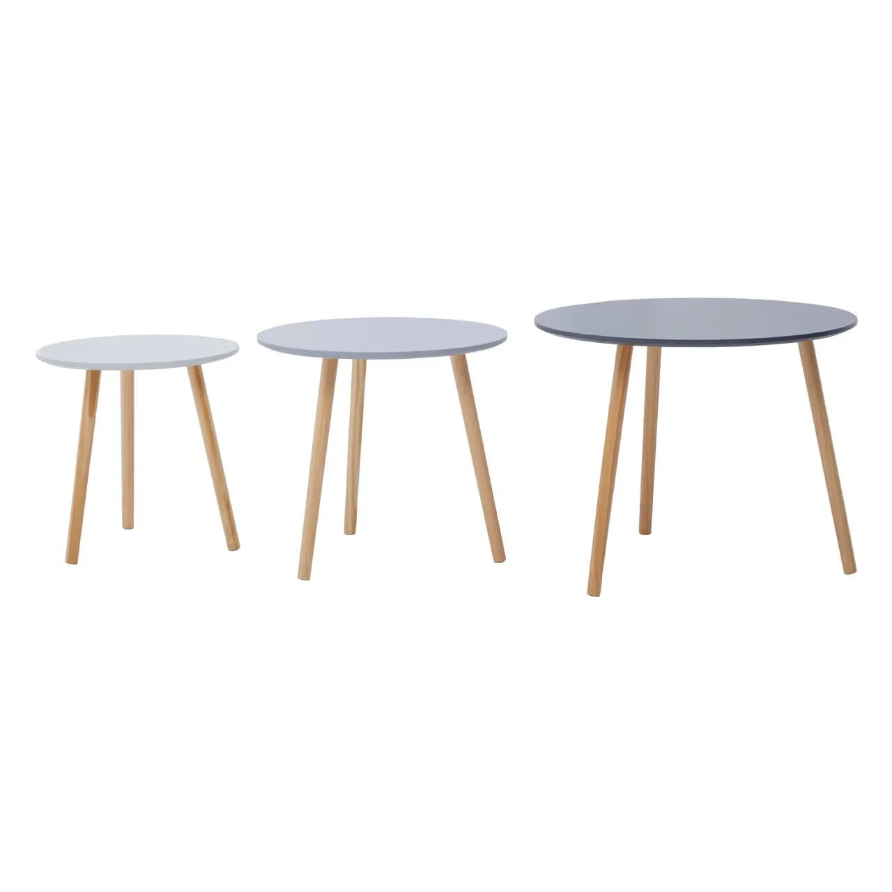 Nordic Grey Round Tables
