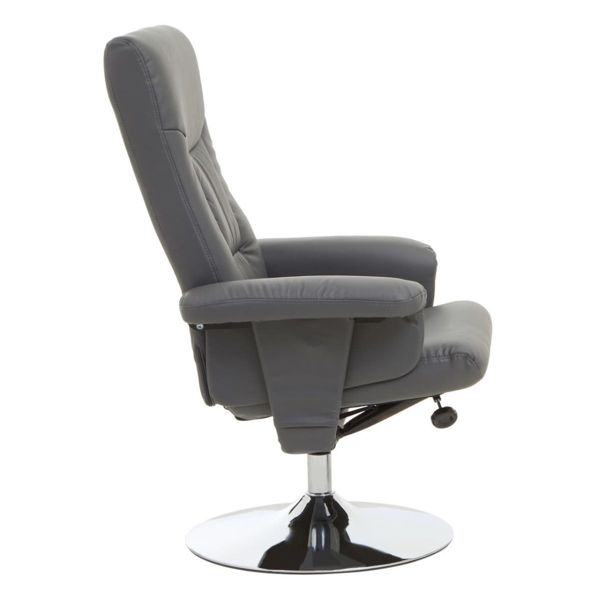 Swivel Recliner Chair Comfort Grey