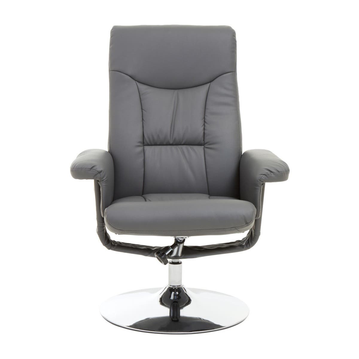 Swivel Recliner Chair Comfort Grey