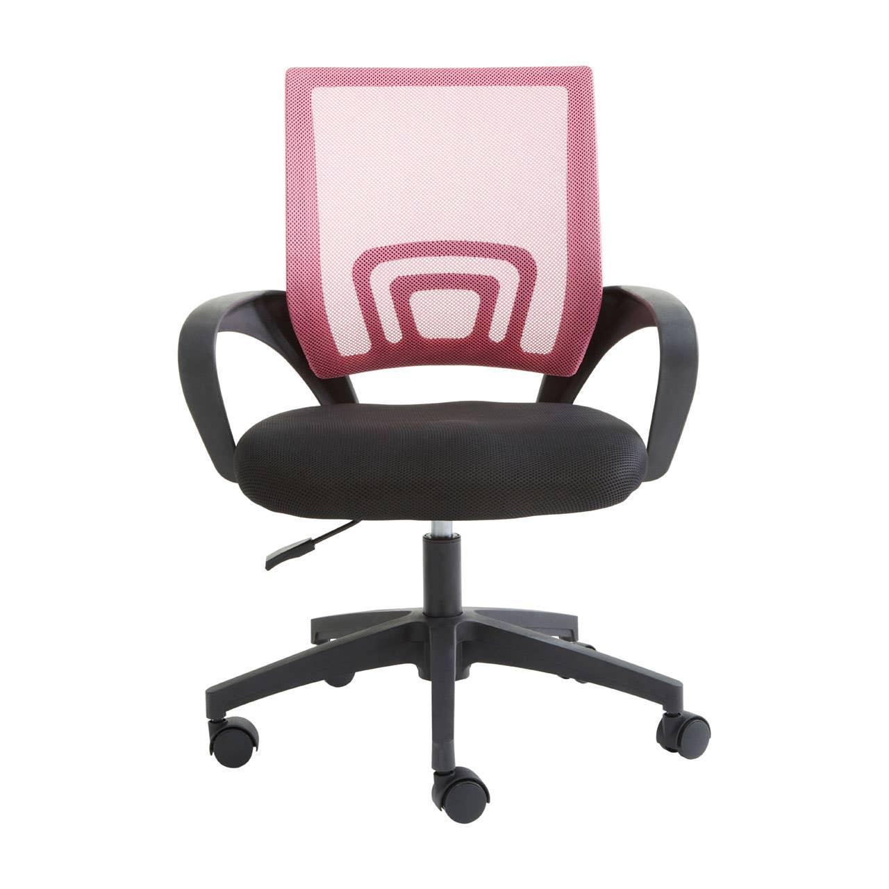 Pink Swivel Desk Chair