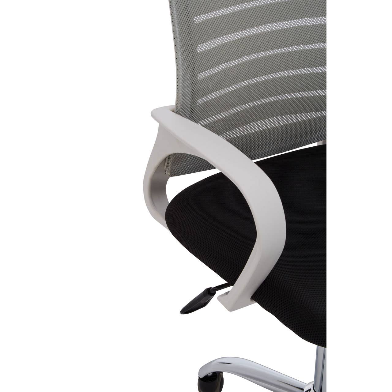 Sleek Grey Office Chair