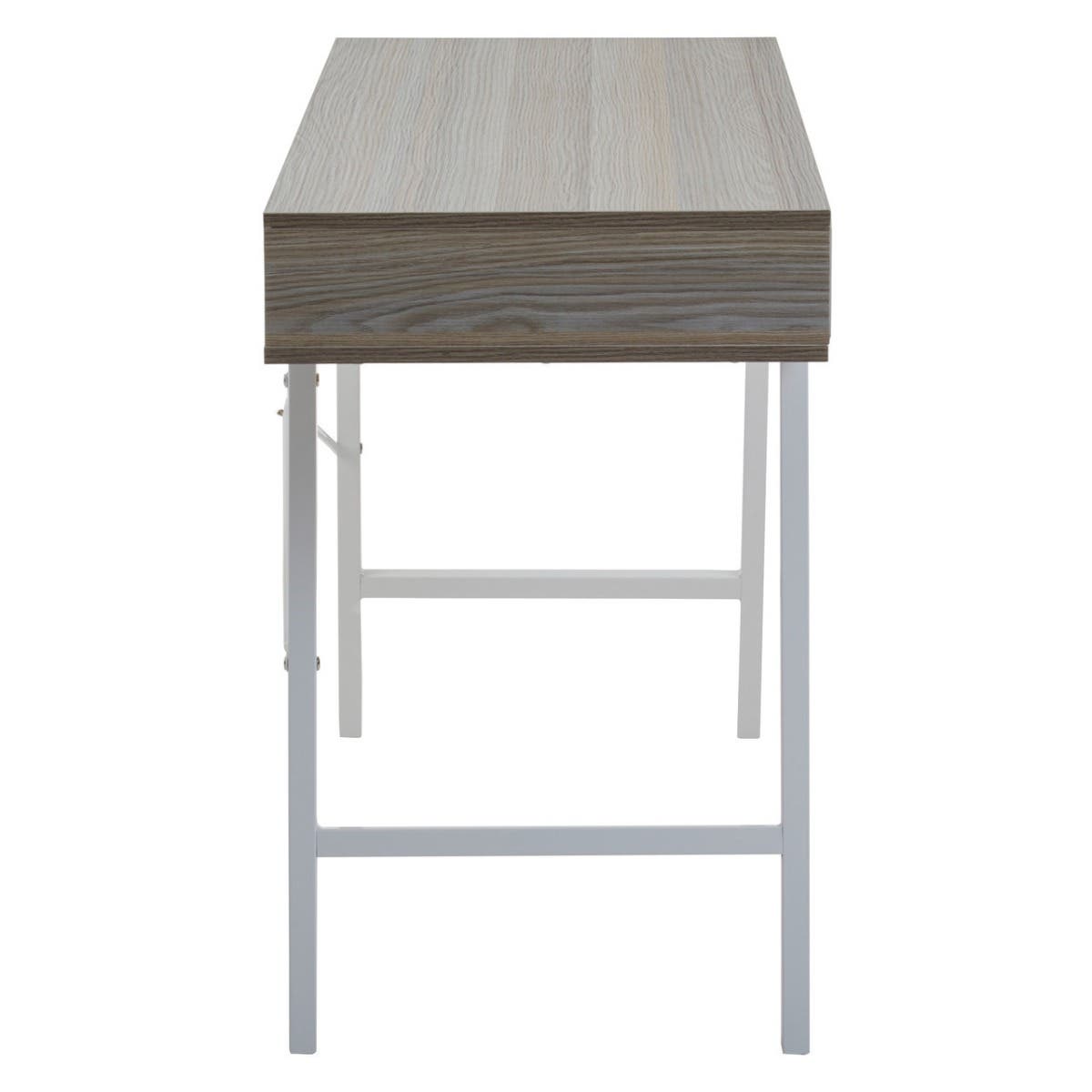 Modern Oak Desk with Drawers