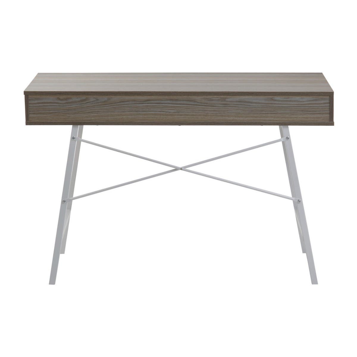 Modern Oak Desk with Drawers