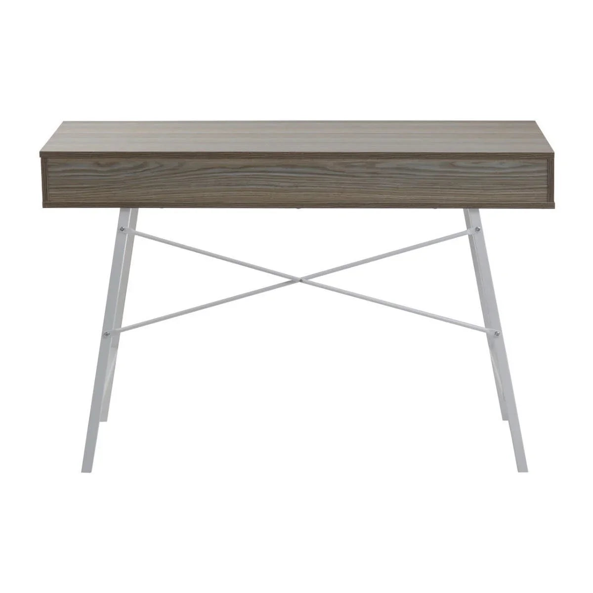 Modern Oak Desk with Drawers