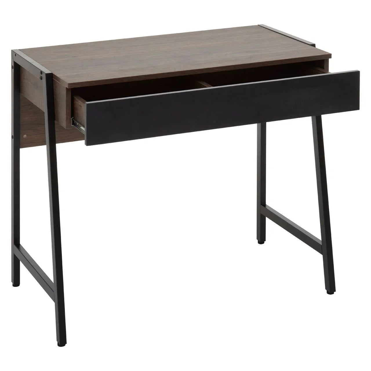 Modern Oak Desk with Drawer