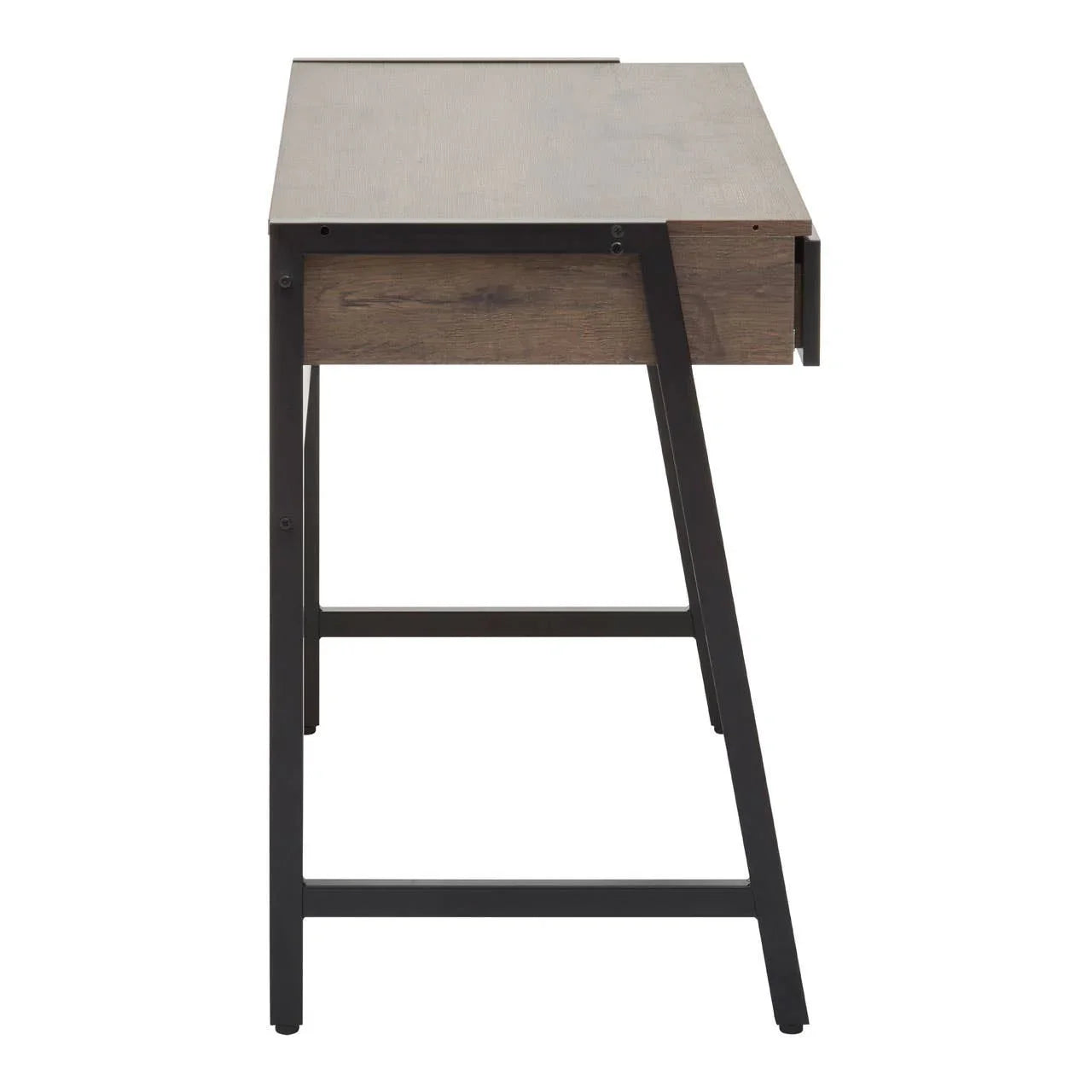 Modern Oak Desk with Drawer