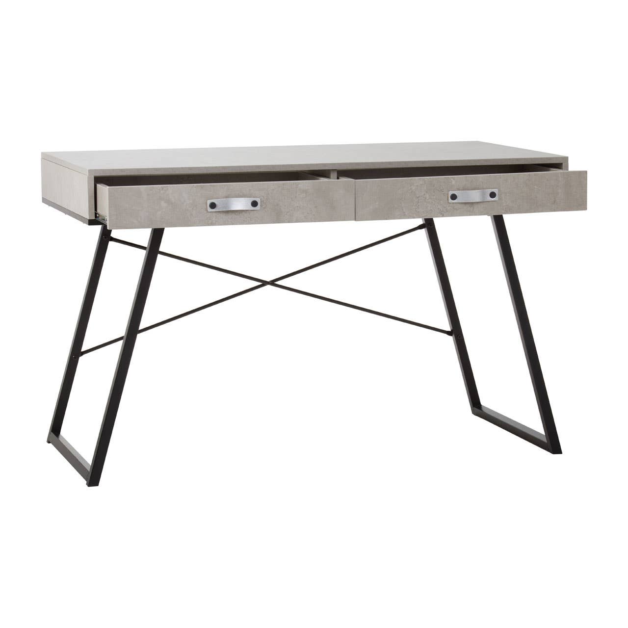 Concrete Industrial Desk