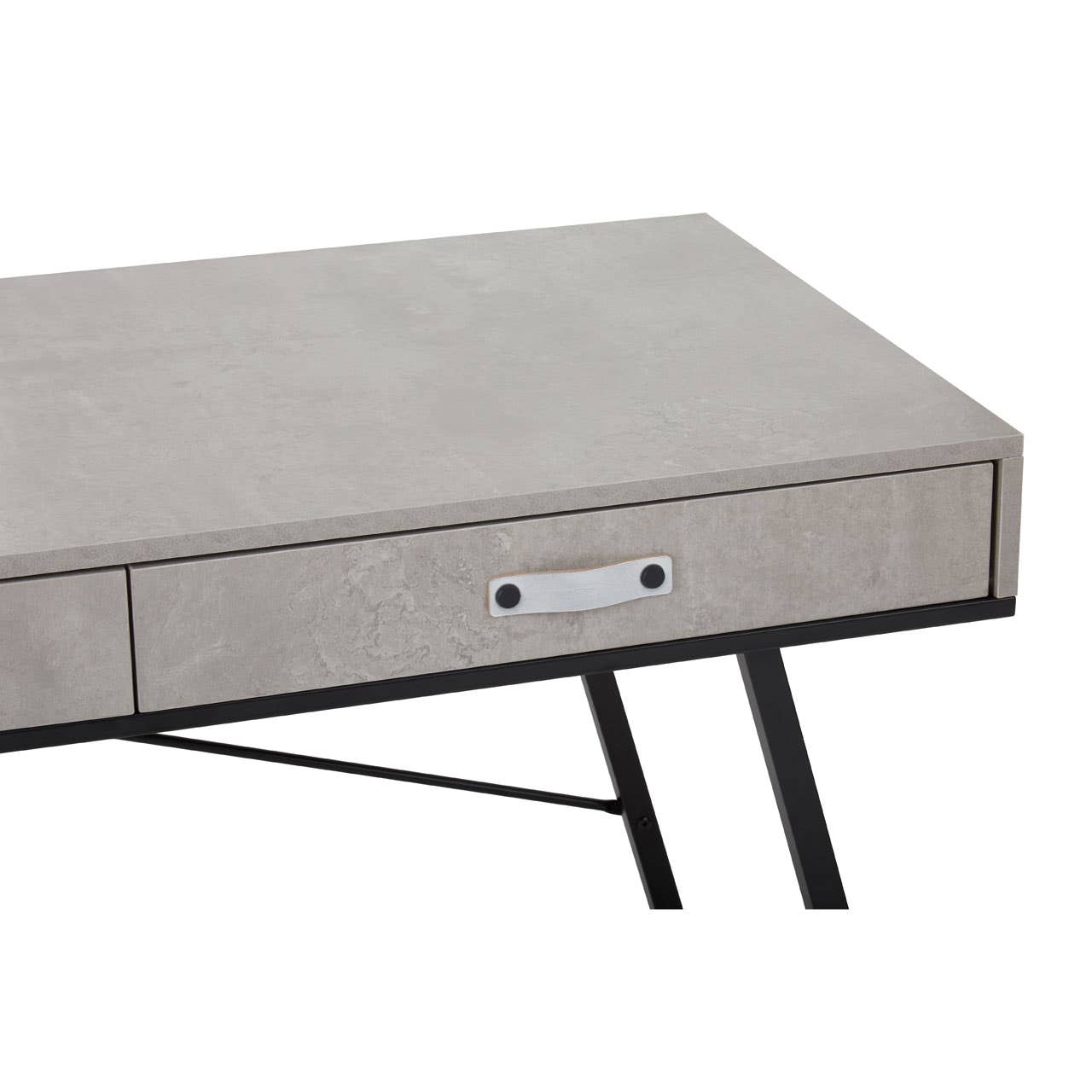 Concrete Industrial Desk