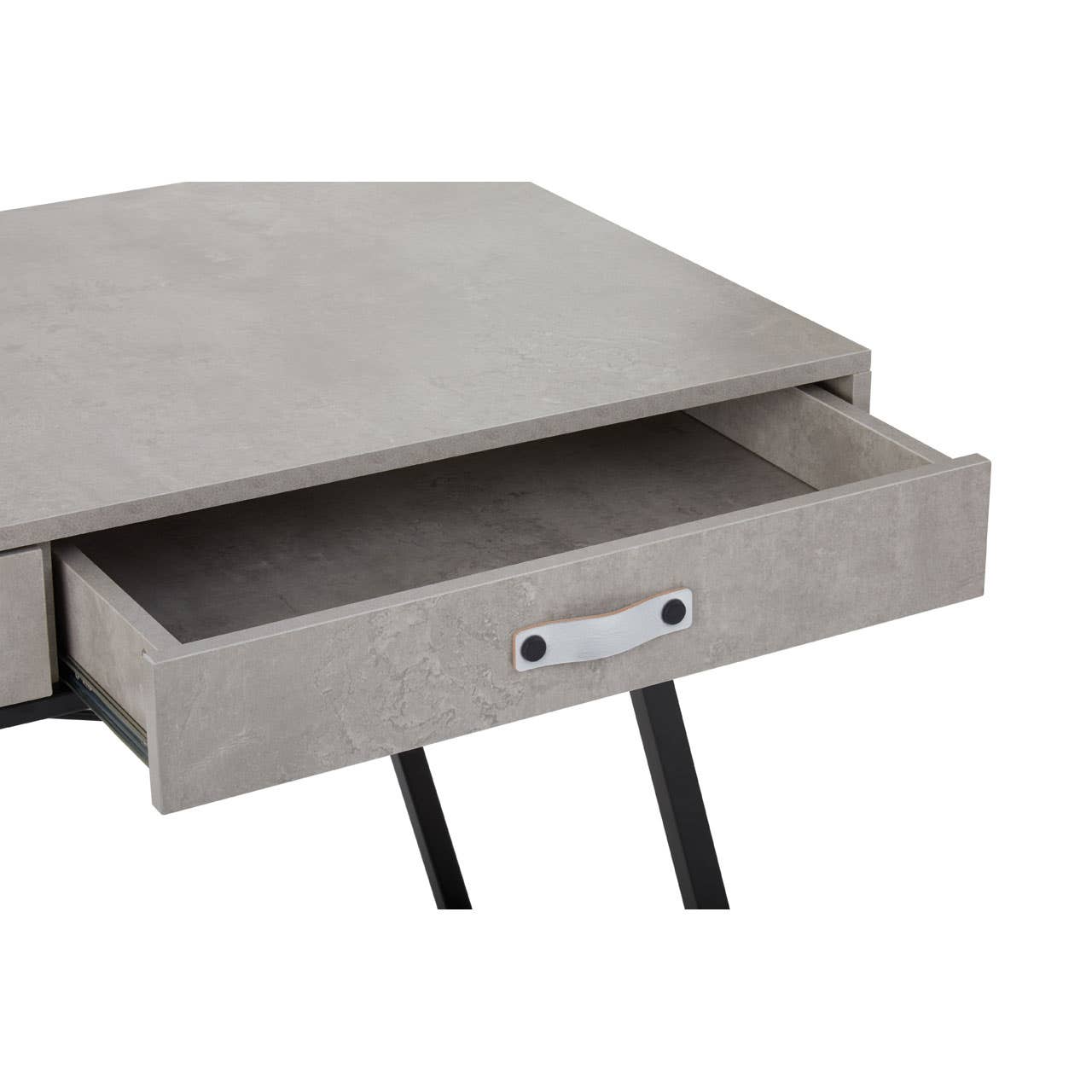 Concrete Industrial Desk