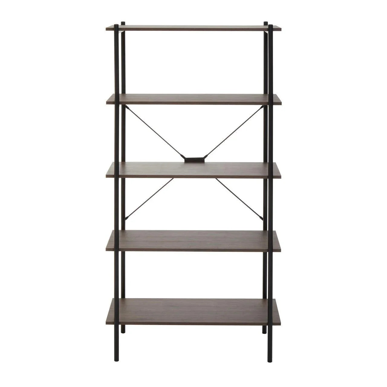 Dark Oak Tiered Shelf Stand