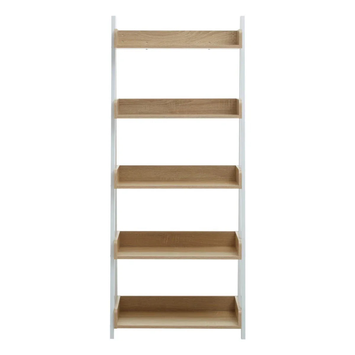 Oak Ladder Shelf Unit
