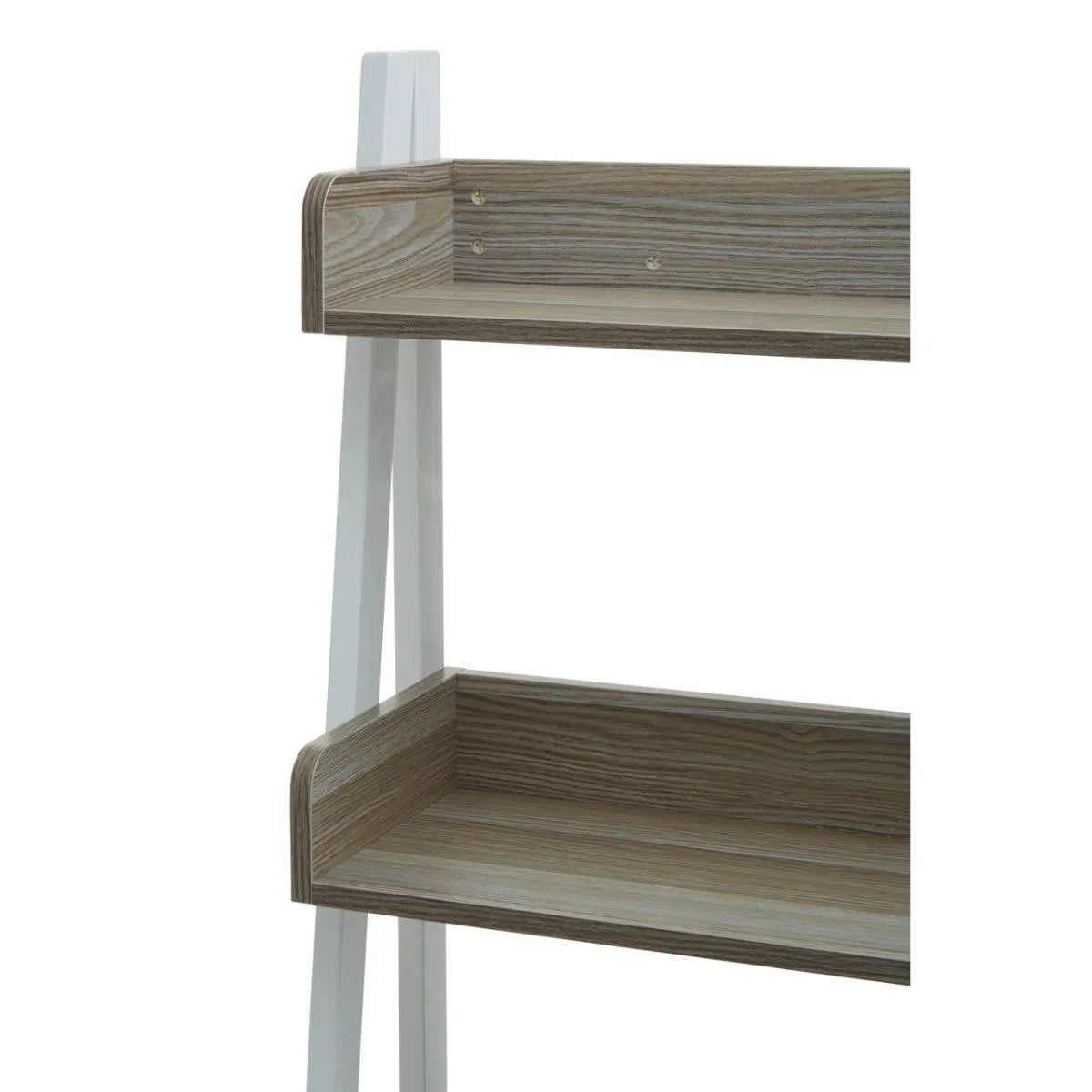 Oak Effect Industrial Shelf Unit