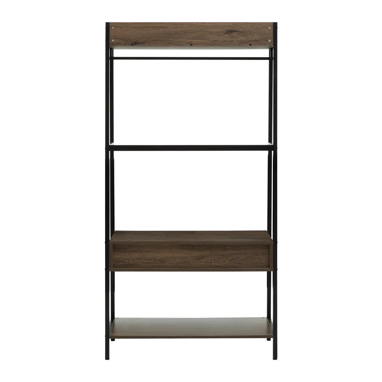 Modern Oak Storage Shelving
