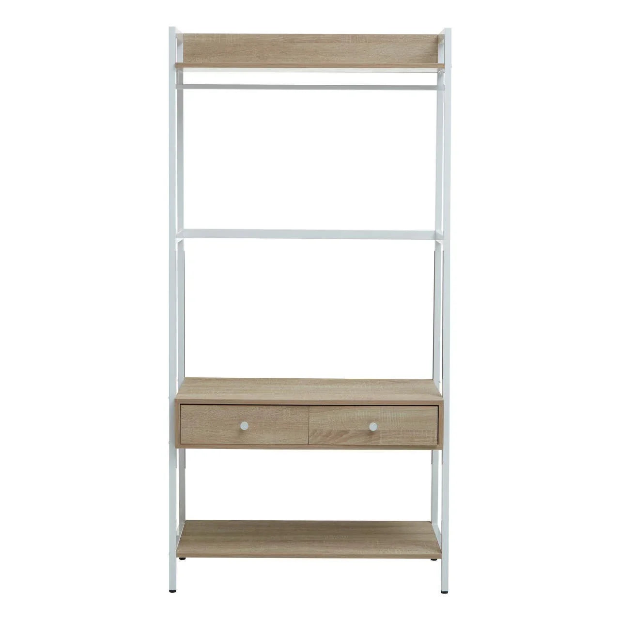 Oak Storage Unit with Drawers