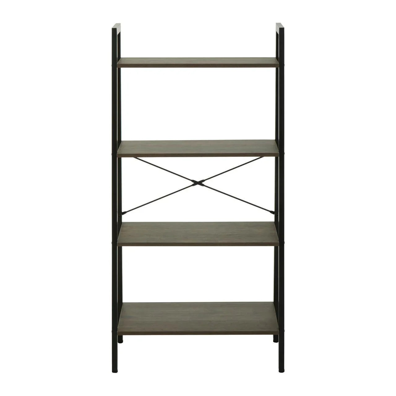 Dark Oak Ladder Shelf Unit