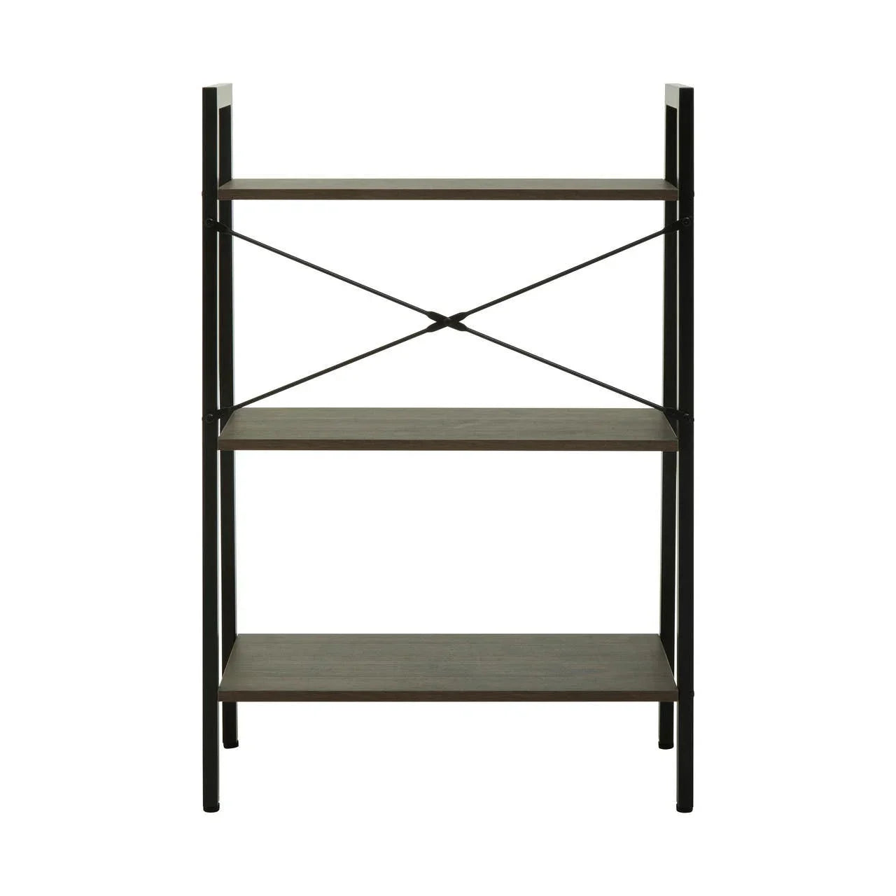 Dark Oak Ladder Shelf Unit